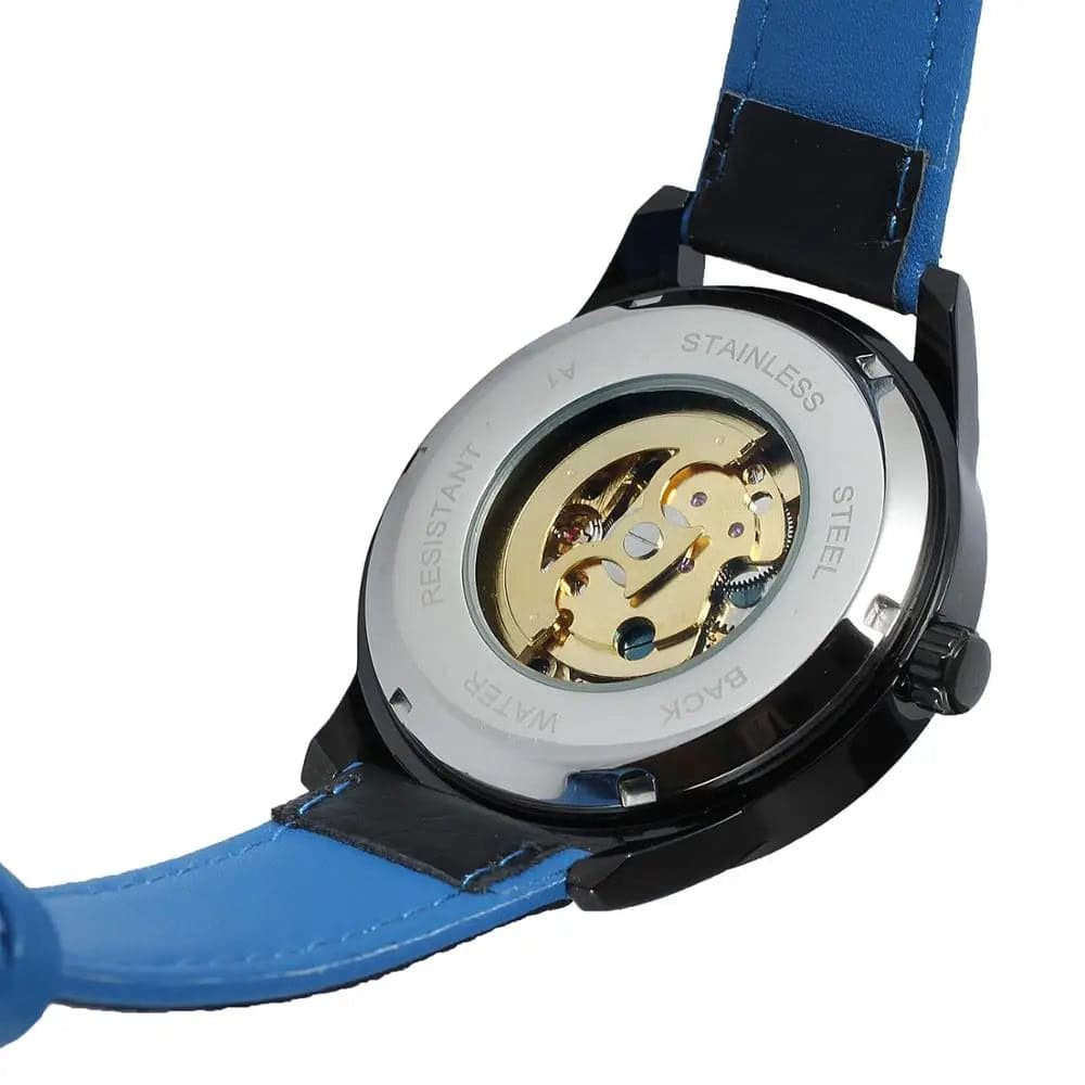 Forsining Men's Automatic Skeleton Watch — image 5