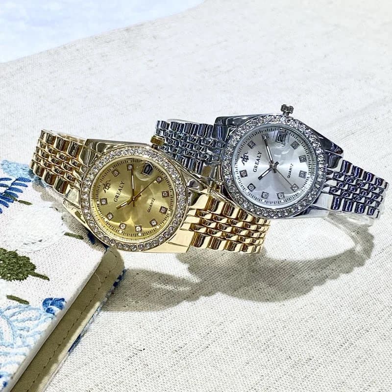 GREALY Ladies Sapphire Quartz Watch 33mm — image 6