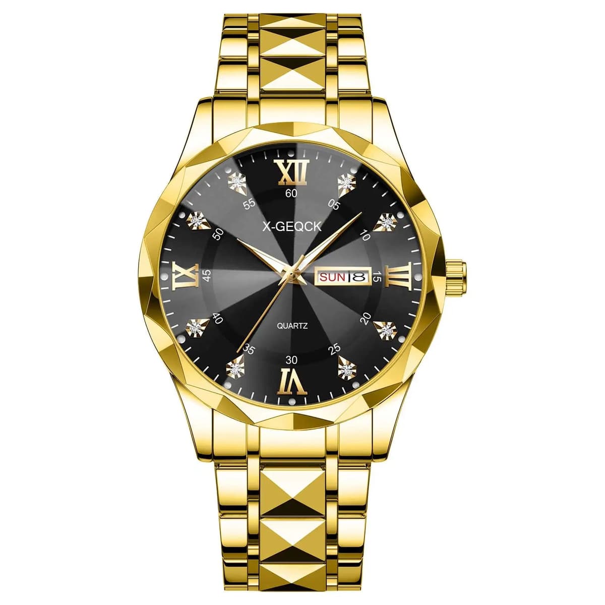 Men's Quartz Watch with Stainless Steel Band — image 9