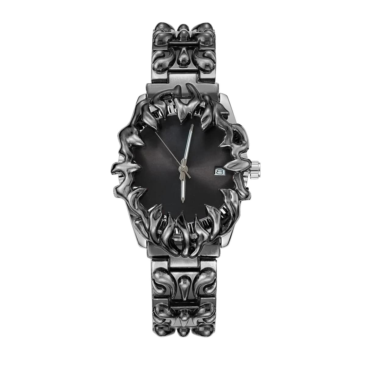 Luxury Alabaster Men's Quartz Date Watch — image 5