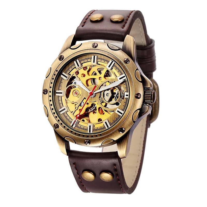 Shenhua Antique Copper Mechanical Men's Watch — image 11