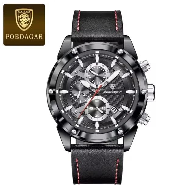 POEDAGAR Luxury Sports Men's Chronograph Watch — image 11