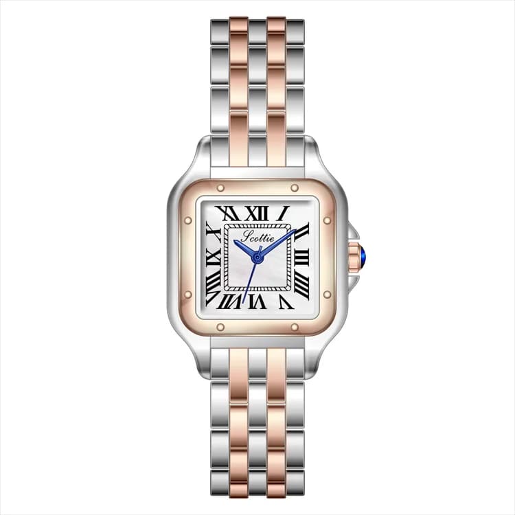 Scottie 9100 Luxury Women's Quartz Watch - Gold — image 8