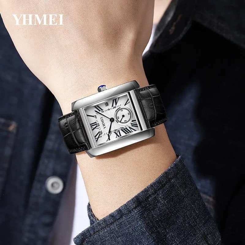 SYN Fashion Quartz Watch Leather Strap Watch — image 2