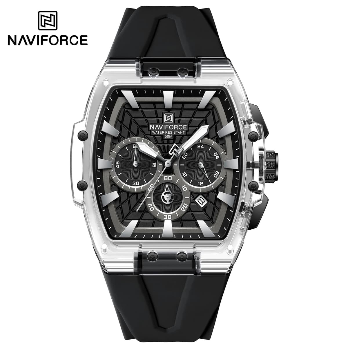 NAVIFORCE 6113 Men's Chronograph Watch, Waterproof — image 4