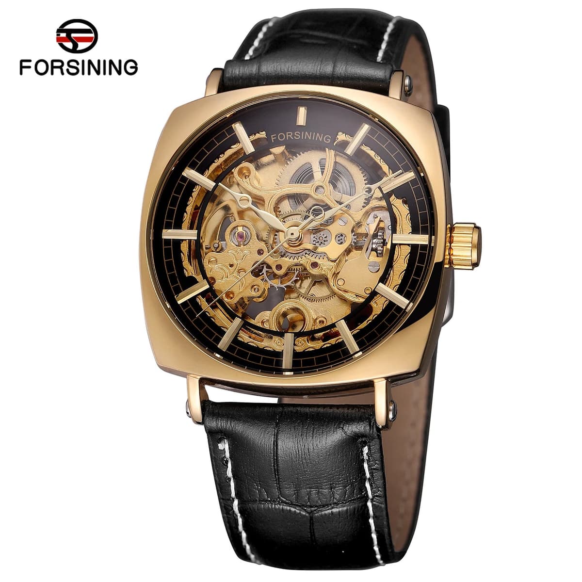 Forsining Skeleton Watch - Water Resistant & Fashionable — image 7