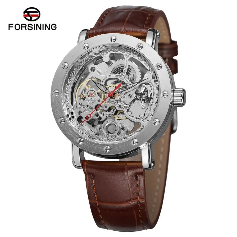 Forsining Leather Automatic Men's Watch — image 9
