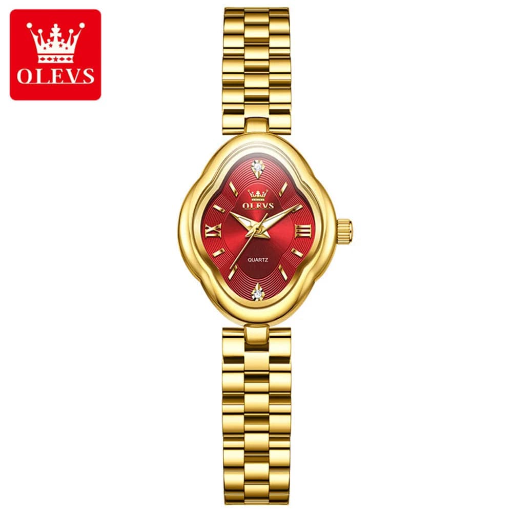 OLEVS Luxury Diamond Stainless Steel Women's Watch — image 11