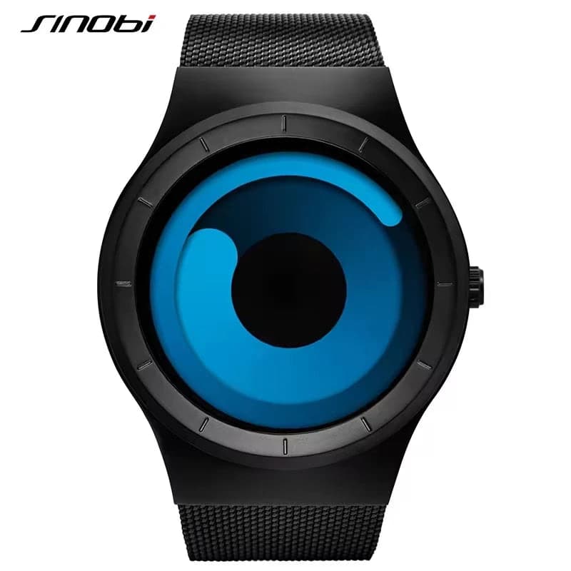 Sinobi S9659G Watch Business Dial Design Steel Mesh Band Sport — image 10