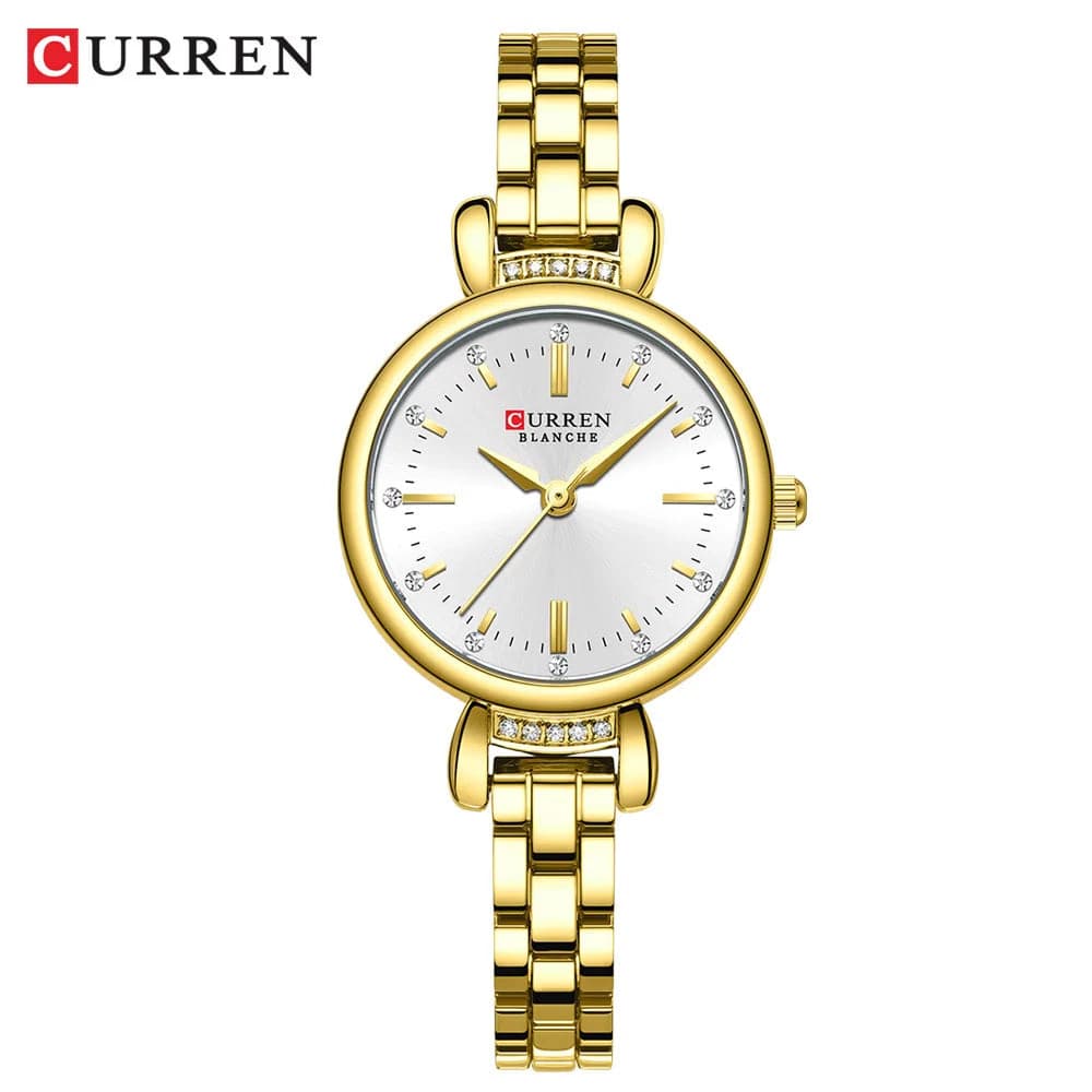 CURREN 9098 Gold Women's Waterproof Quartz Watch — image 9
