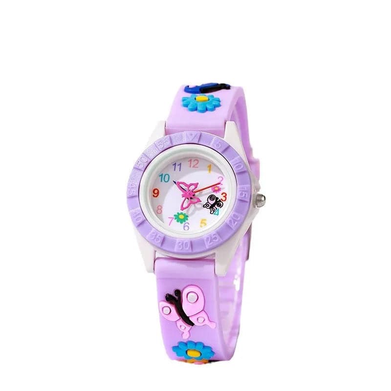 Charming Kids' Quartz Watch with Butterfly Design — image 5