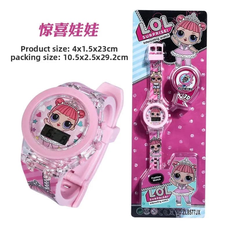 Children's Cartoon Digital Watch with Lights — image 3