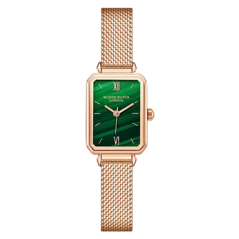 Wlisth S527 Luxury Green Dial Waterproof Watch — image 8