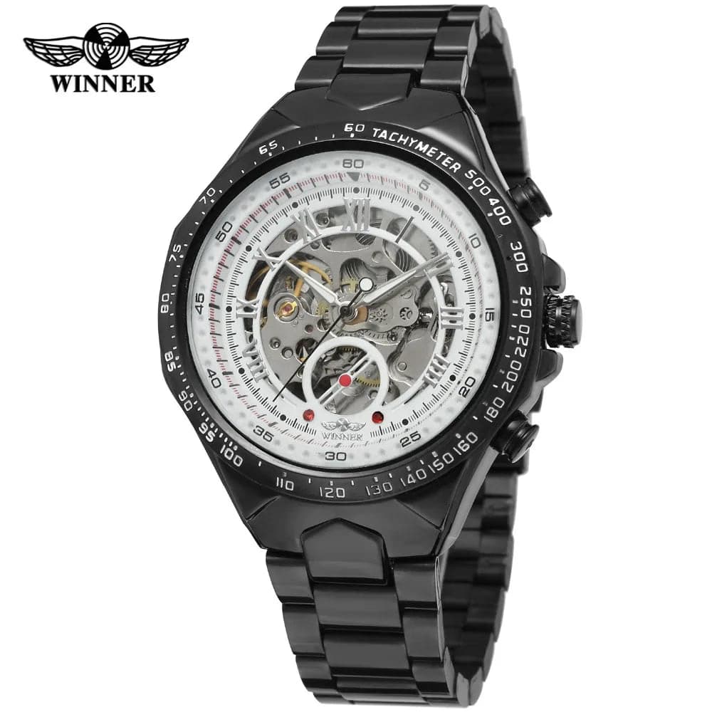 Winner Luxury Gold Black Automatic Men's Watch — image 5