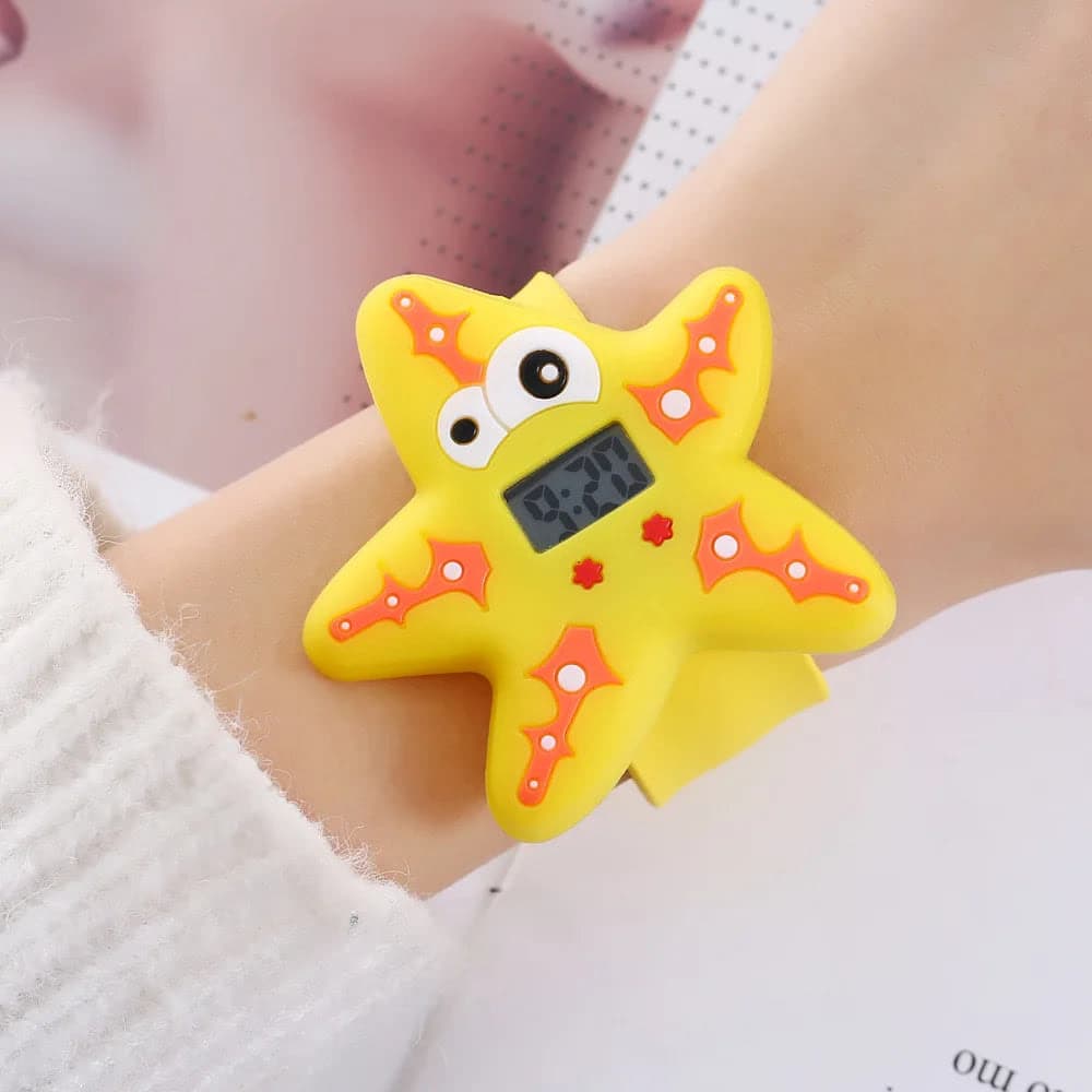 3D Animal Cartoon Silicone Kids Quartz Watch — image 5