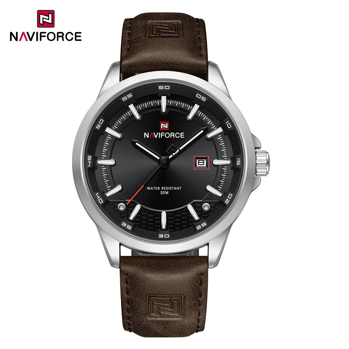 NAVIFORCE Men's Luxury Sport Leather Watch — image 12