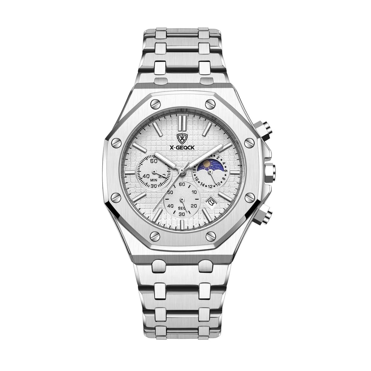Luxury Moon Phase Mechanical Men's Watch — image 12