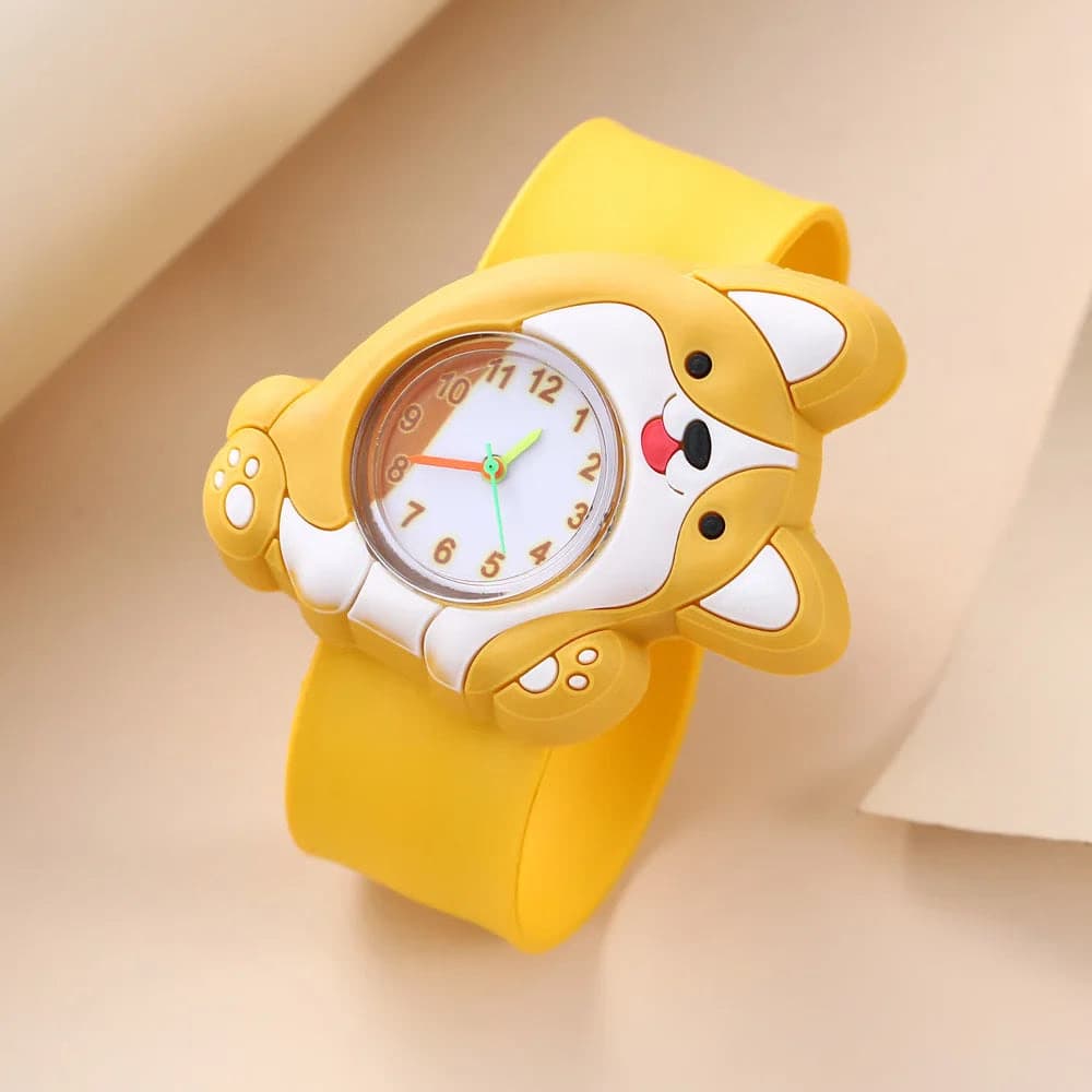 3D Animal Cartoon Silicone Kids Quartz Watch — image 12