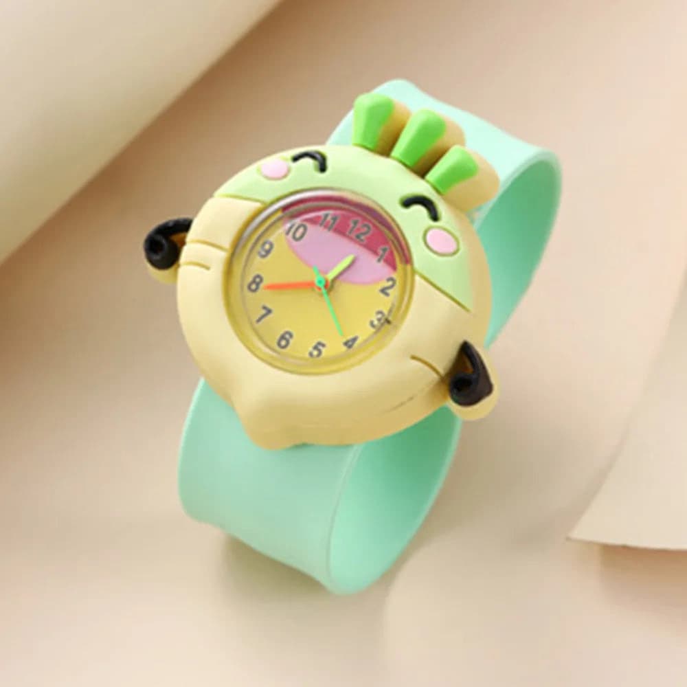 3D Animal Cartoon Silicone Kids Quartz Watch — image 2