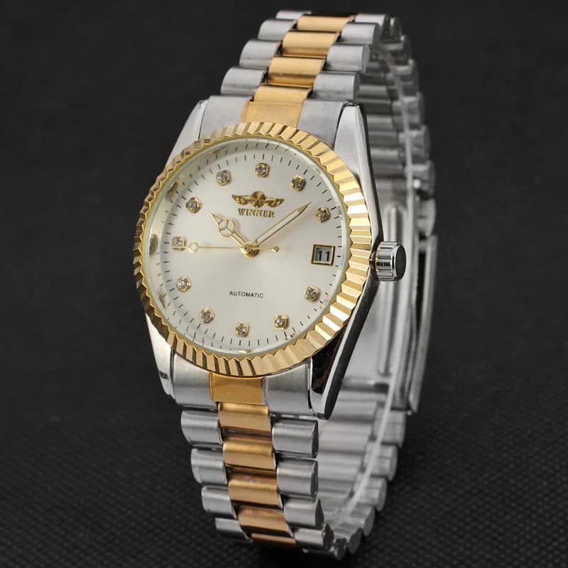 Luxury Men's Automatic Mechanical Steel Watch — image 3