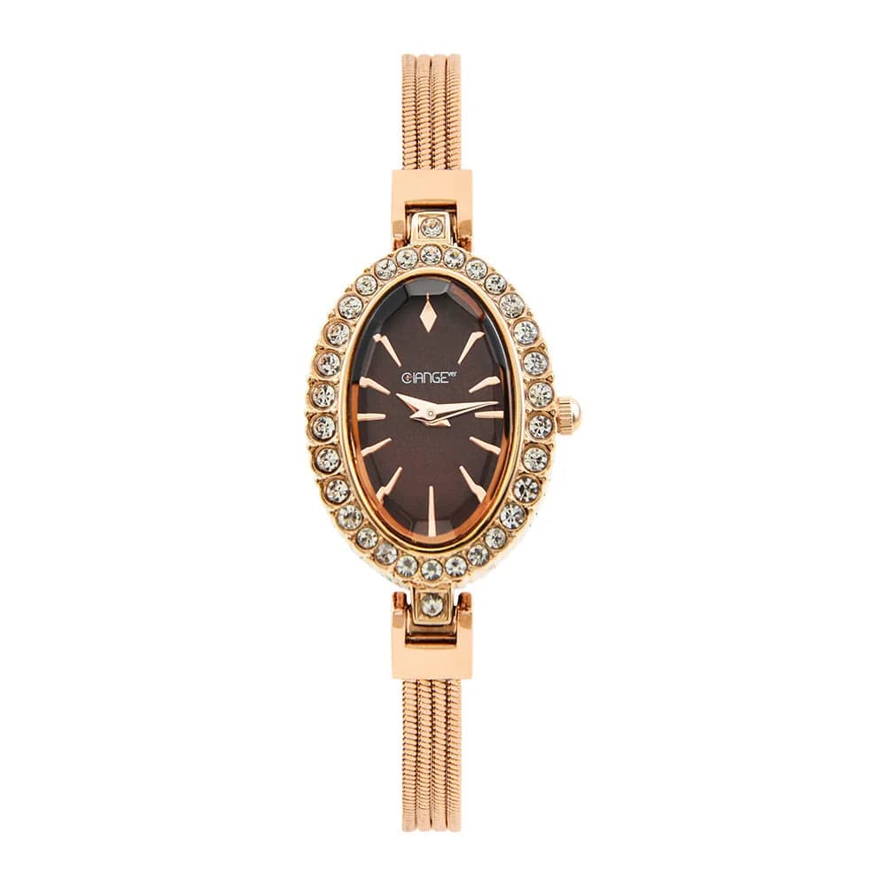 CHANGEVER Rose Gold Diamond Women's Watch — image 8