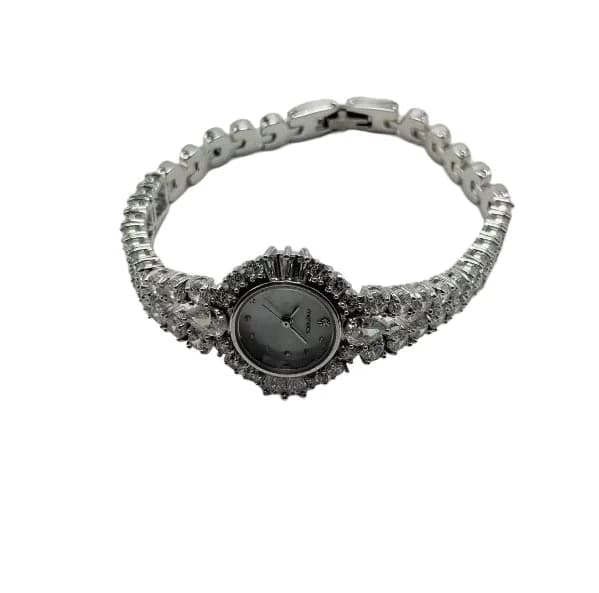 Luxury Women's Diamond Stainless Steel Watch