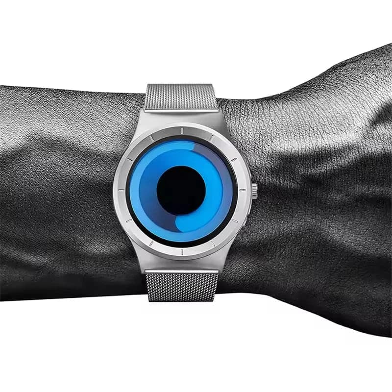 Sinobi S9659G Watch Business Dial Design Steel Mesh Band Sport — image 5