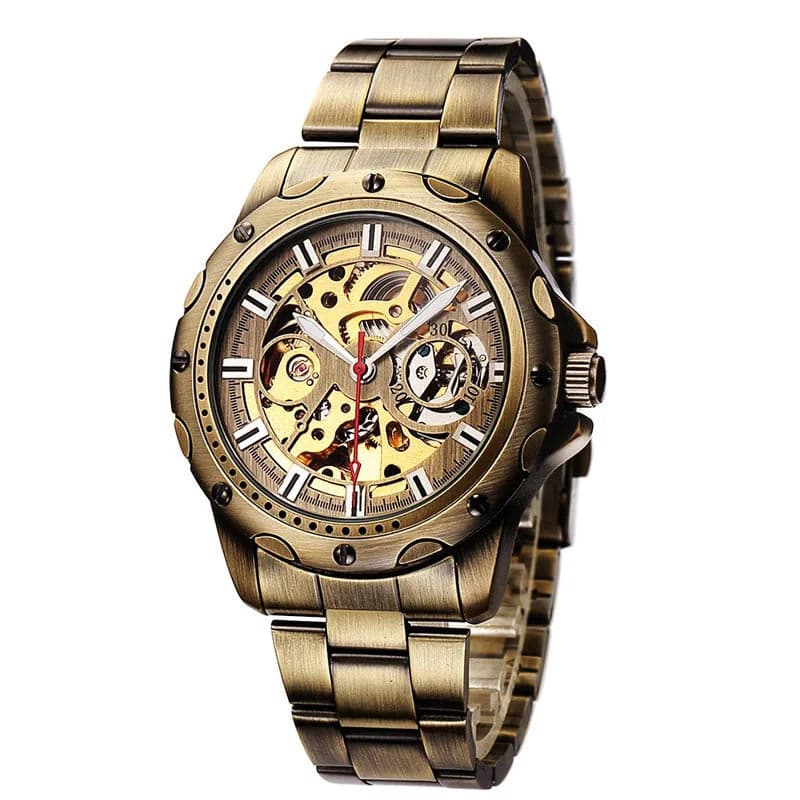 Shenhua Antique Copper Mechanical Men's Watch — image 5