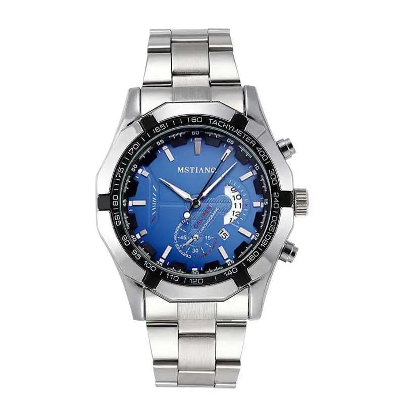 Elegant Men's Stainless Steel Quartz Watch — image 9