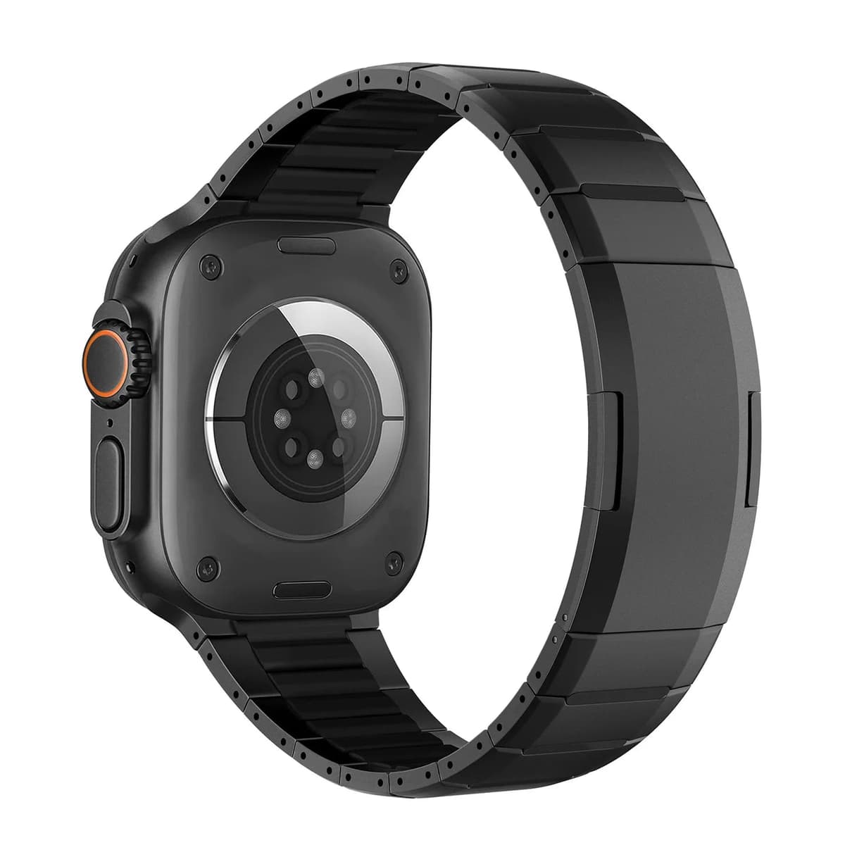 New Fluororubber Stainless Steel Watch Strap for Apple Watch S10/11 — image 5