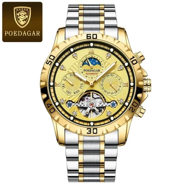 POEDAGAR Luxury Tourbillon Men's Watch — image 14