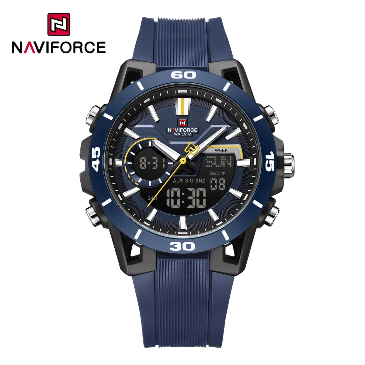 NAVIFORCE 7135 Men's Dual Display Sports Watch — image 12