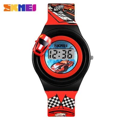SKMEI Cartoon Car Kids' Digital Watch — image 11