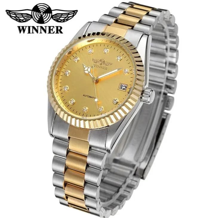 Luxury Men's Automatic Mechanical Steel Watch — image 2