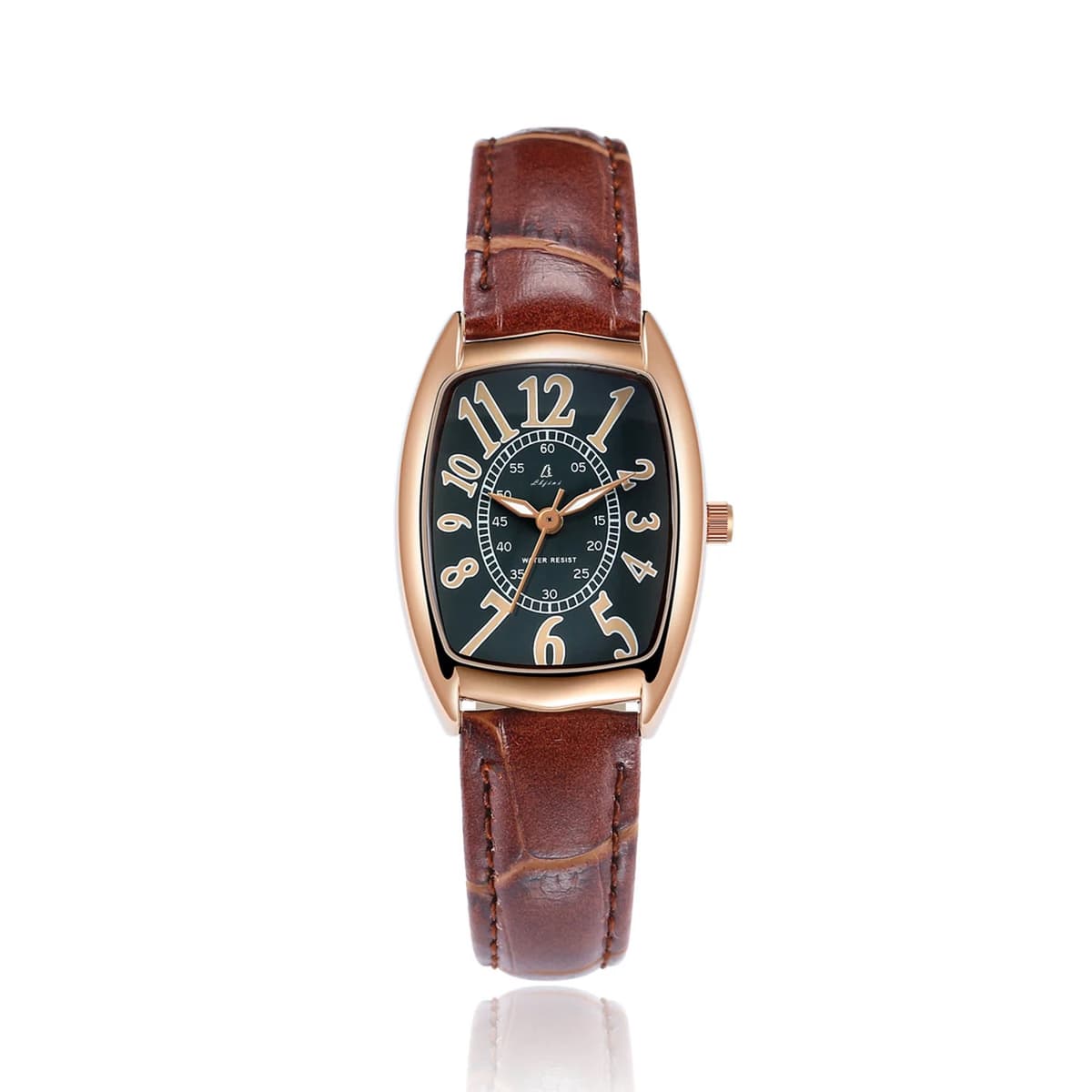 Luxury Retro Ladies Watch with Leather Strap — image 10
