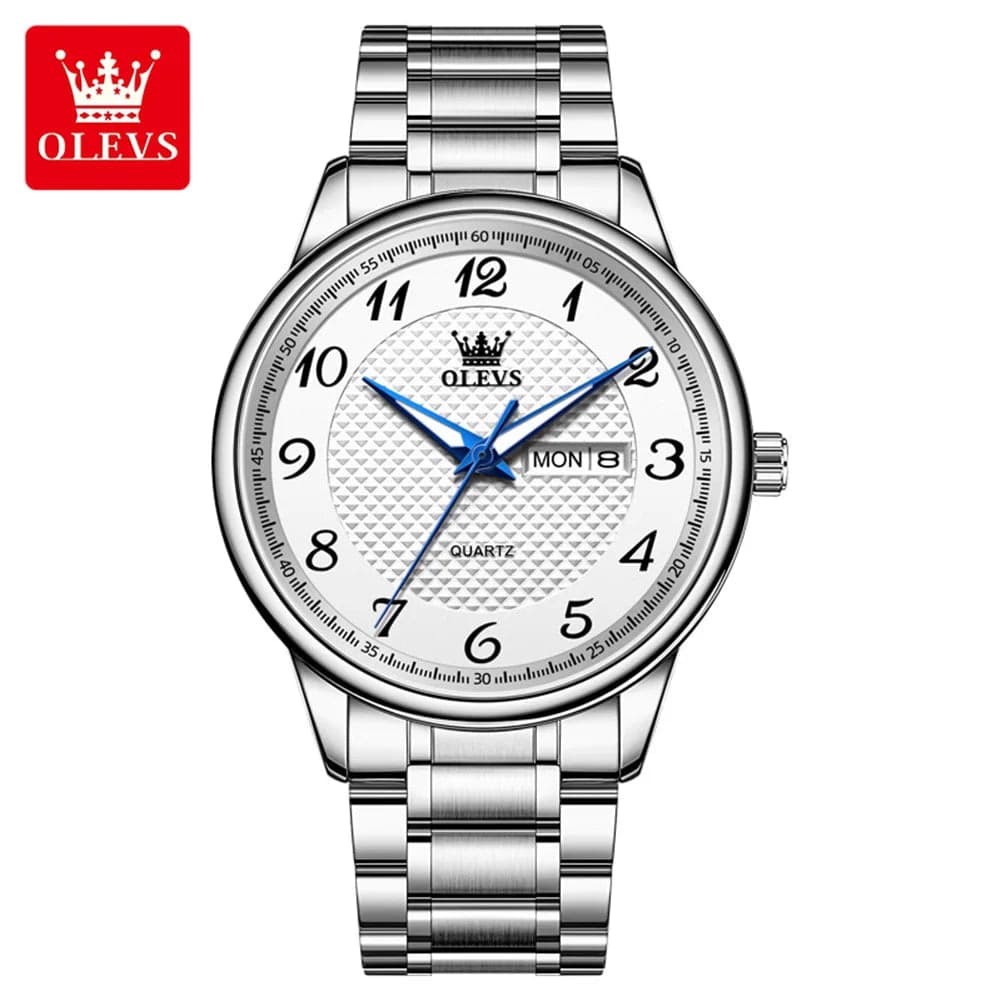 OLEVS 5667 Luxury Men's Stainless Steel Watch — image 10
