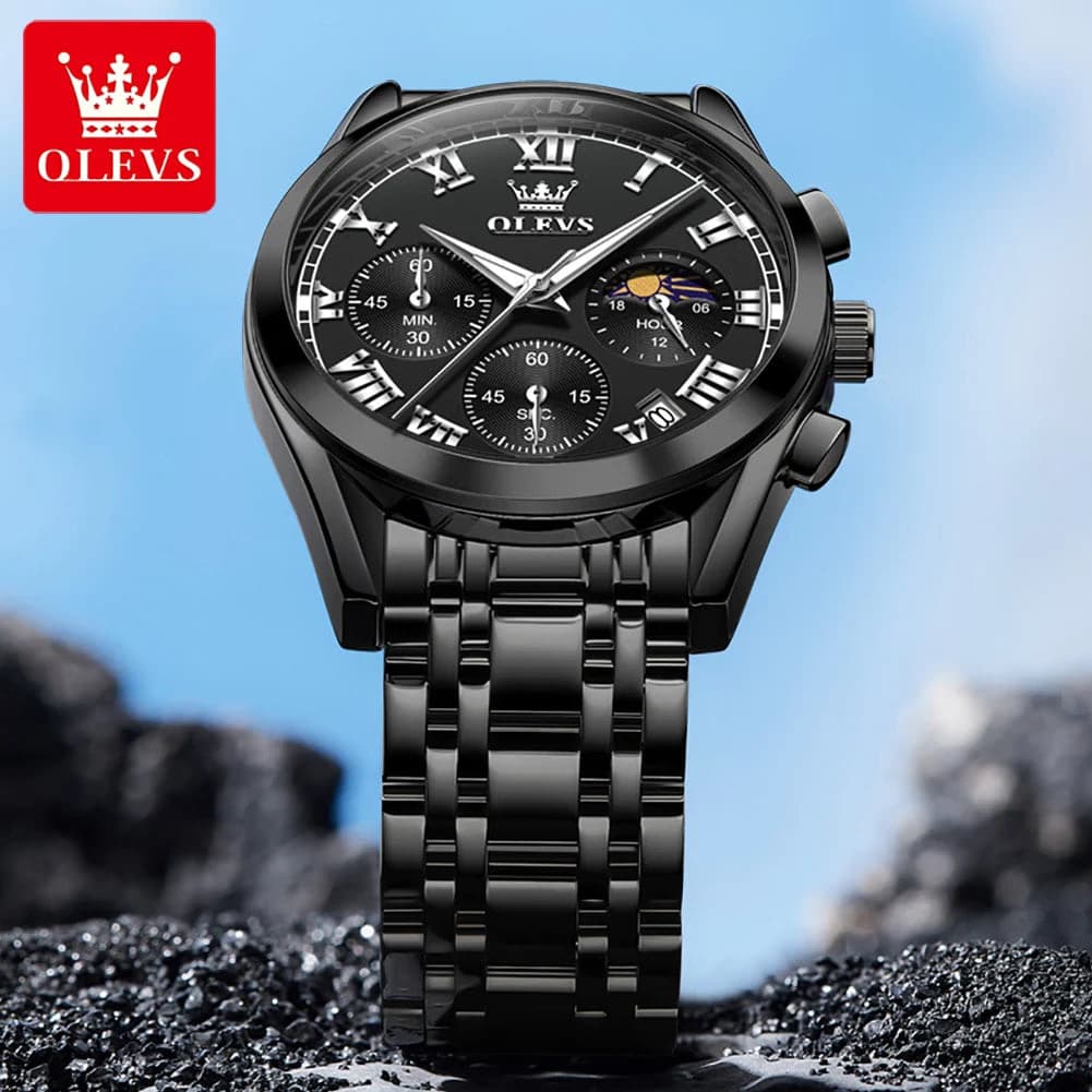 Luxury Men's Luminous Quartz Watch — image 2