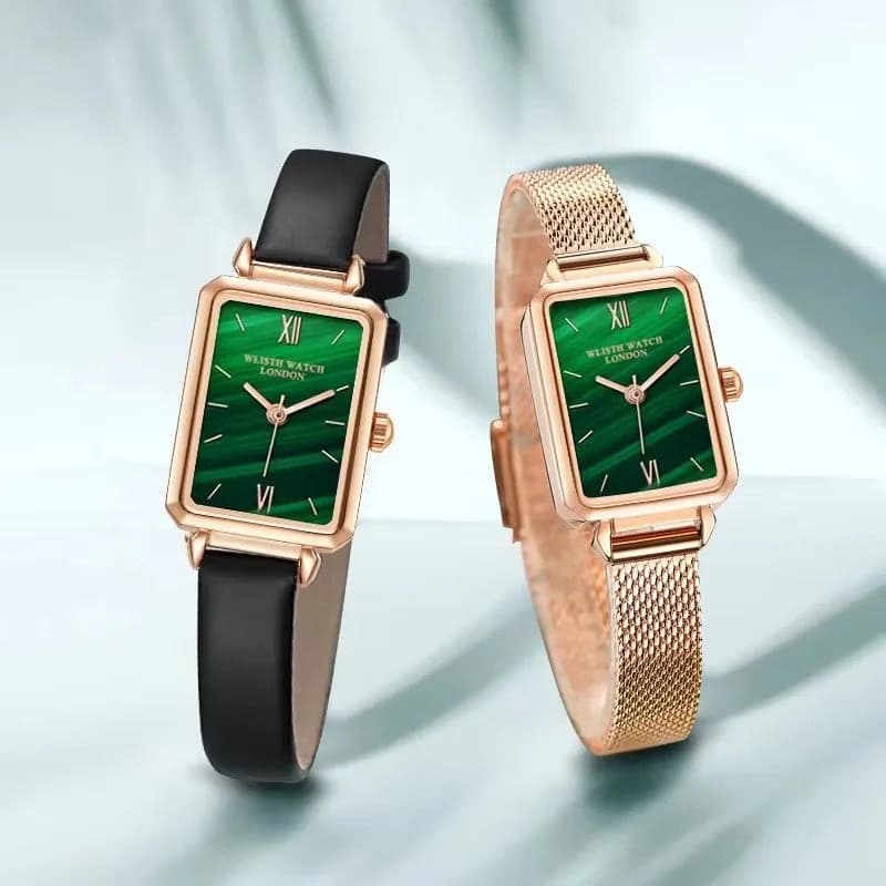Wlisth S527 Luxury Green Dial Waterproof Watch — image 4