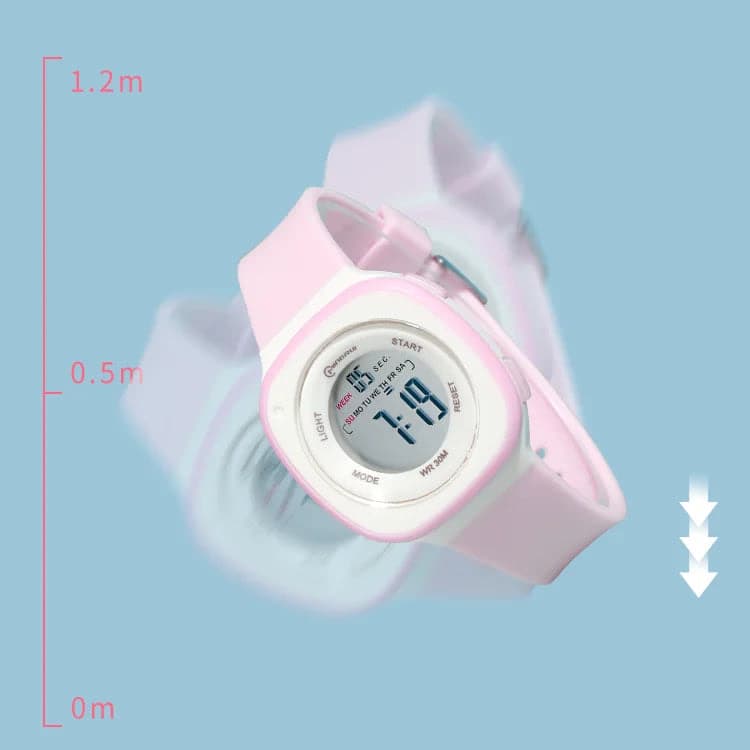 Stylish Digital Watches for Girls - Square Design — image 3