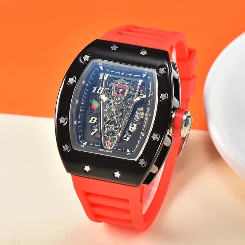 Luxury Men's Hollow Out Quartz Sport Watch — image 12