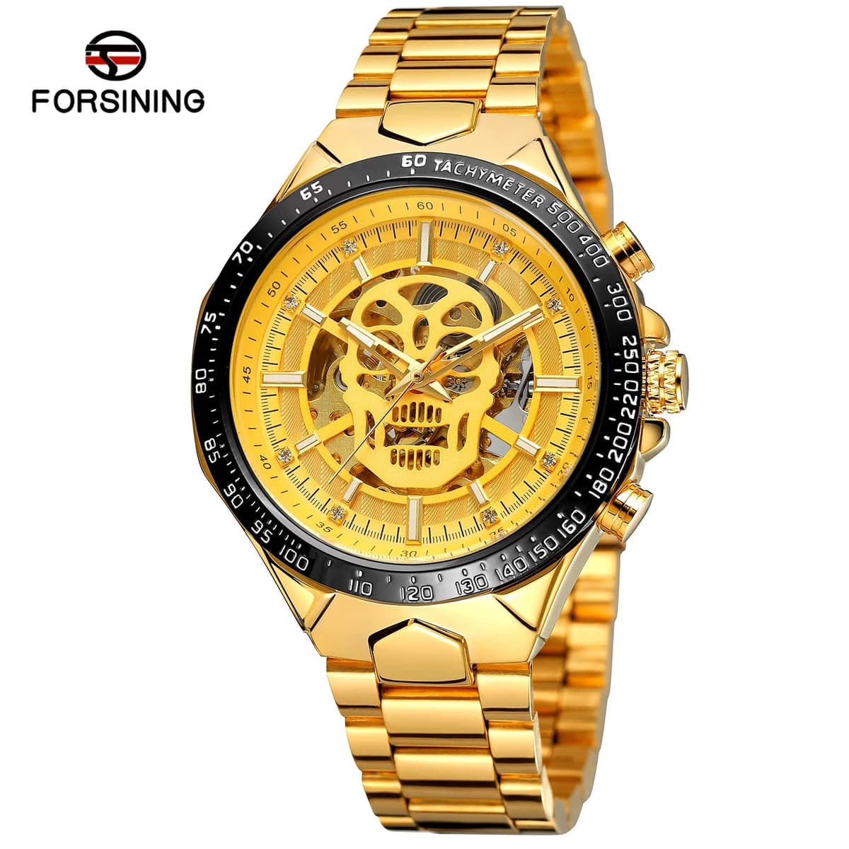 Forsining Luxury Skull Skeleton Automatic Men's Watch — image 7