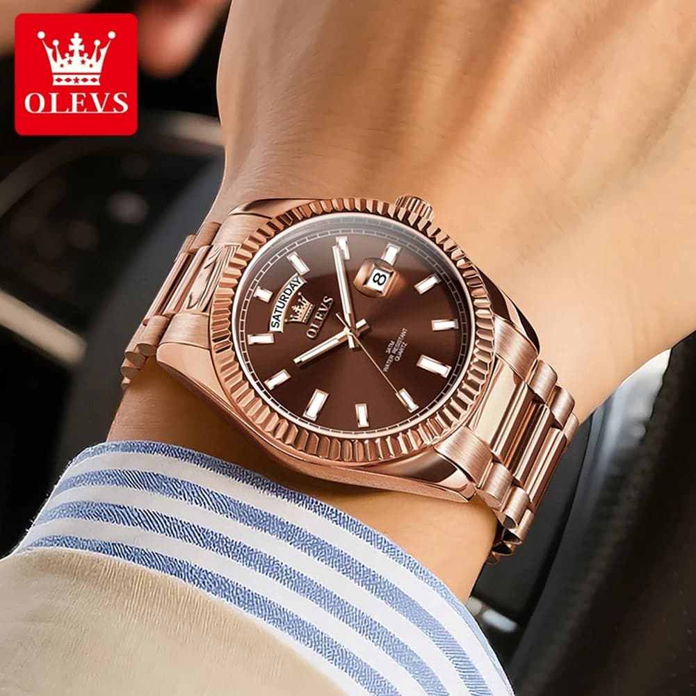 OLEVS Luxury Men's Quartz Watch — image 4