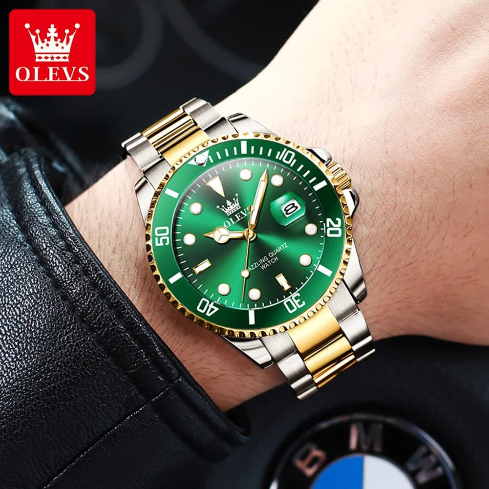 Luminous Waterproof Stainless Steel Men's Quartz Watch — image 3