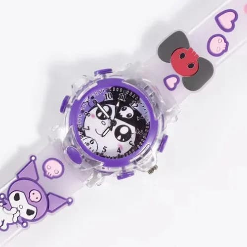 3D Luminous Hello Kitty Quartz Watch for Kids — image 8