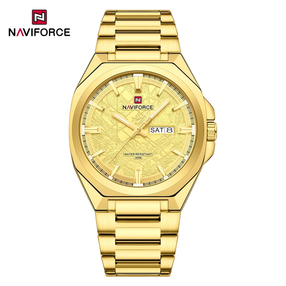 Naviforce Men's Luxury Quartz Watch with Calendar — image 4
