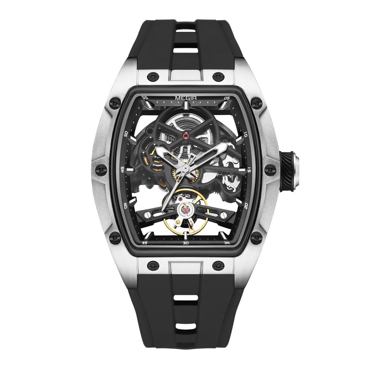 MEGIR 2242G Luxury Mechanical Tourbillon Watch — image 10