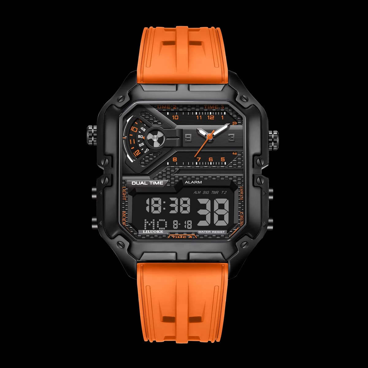 LILUOKE Man Watch Quartz Movement Waterproof Watches for Man Summer Rejos — image 7