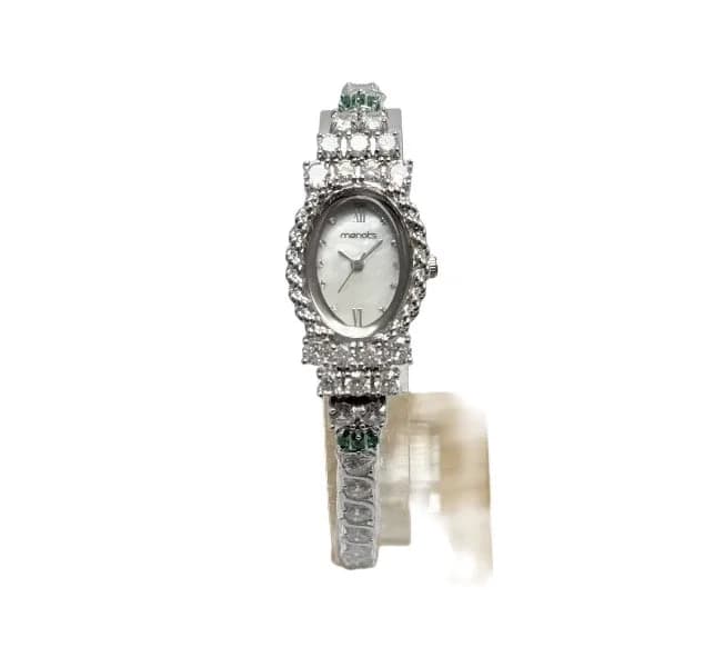 Luxury Women's Diamond Stainless Steel Watch — image 6
