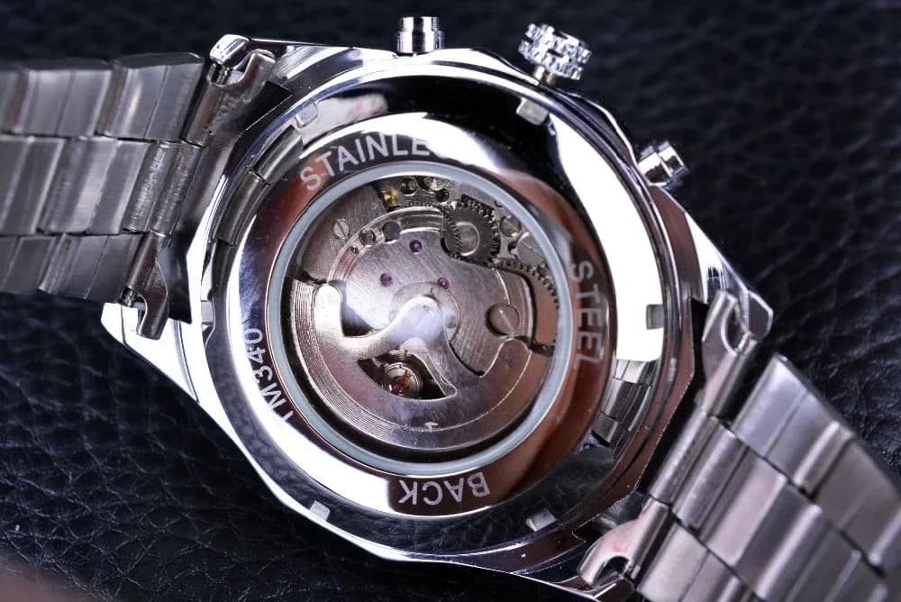 Luxury Designer Men's Automatic Watch - Stainless Steel — image 4