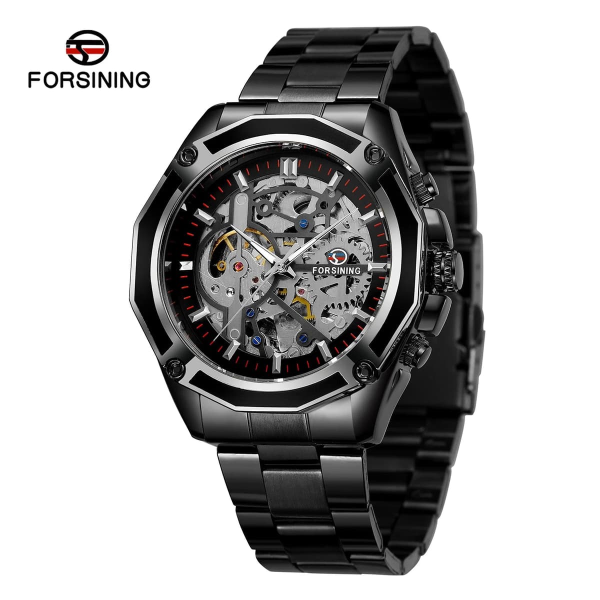 Forsining Luxury Automatic Skeleton Men's Watch — image 8
